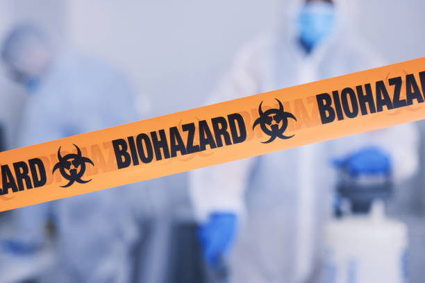 Professional Infectious Disease Decontamination technician working in Baldwin, MI